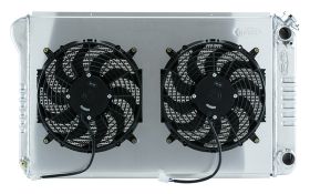 Cold Case 68-72 A-Body LS Swap    Dual 12" GMA546AK Radiator and Fan Kit