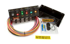 Painless 6-Switch Rocker Circuit Breaker Panel 50305