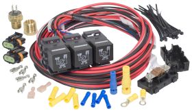 Painless Dual Activation/Dual Fan Relay Kit (on 185 - off 175) 30117