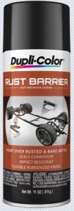 Dupli-Color Rust Barrier Rust Preventative Coating Aerosols Gloss Black  Aerosol Aerosol 12 OZ RBA10