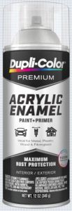 Dupli-Color Premium Acrylic Enamel Crystal Clear Aerosol 12 OZ PAE114