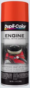 Dupli-Color Engine Paint with CERAMIC Chrysler Hemi Orange  Aerosol 12 OZ DE1652
