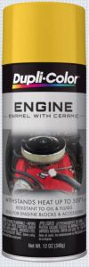 Dupli-Color Engine Paint with CERAMIC Daytona Yellow Aerosol 12 OZ DE1642