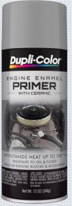 Dupli-Color Engine Paint with CERAMIC Gray Engine Primer Aerosol 12 OZ DE1612