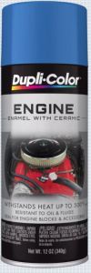 Dupli-Color Engine Paint with CERAMIC General Motors Blue Aerosol 12 OZ DE1608