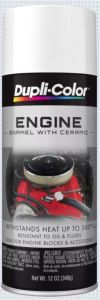Dupli-Color Engine Paint with CERAMIC Universal White Aerosol 12 OZ DE1602