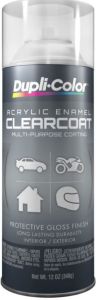 Dupli-Color Multi-Purpose Enamel Crystal Clear Aerosol 12 OZ DA1692