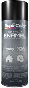 Dupli-Color Multi-Purpose Enamel Gloss Black (OSHA Black) Aerosol 12 OZ DA1600