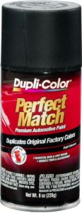 Dupli-Color Perfect Match Premium Automotive Paint Universal Flat Black Aerosol 8 OZ BUN0104