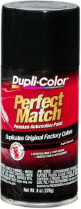 Dupli-Color Perfect Match Premium Automotive Paint Universal Gloss Black Aerosol 8 OZ BUN0100