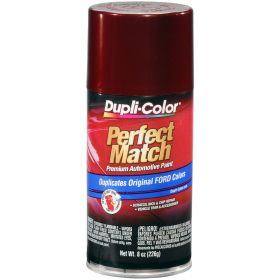 Dupli-Color Perfect Match Premium Automotive Paint Ford  Dark Toreador Red (JL, JM) Aerosol 8 OZ BFM