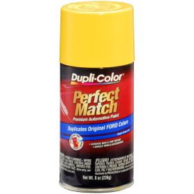 Dupli-Color Perfect Match Premium Automotive Paint Ford  Chrome Yellow (BZ) Aerosol 8 OZ BFM0363