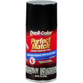 Dupli-Color Perfect Match Premium Automotive Paint Chrysler  Brilliant Black Pearl (PXR,AXR) Aerosol
