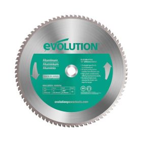 Evolution Power Tools 14 In. Aluminum x 80T x 1 In. Arbor 14BLADEAL