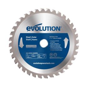 Evolution Power Tools 7 1/4 In. Steel x 40T x 5/8 In. Arbor 7 1/4BLADEST