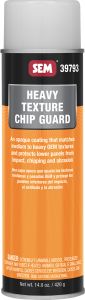 SEM Heavy Texture Chip Guard 20 oz Can with 16 oz Fill Aerosol Can 39793
