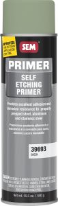 SEM Self Etching Primer - Green 20 oz Can with 16 oz Fill Aerosol Can 39693