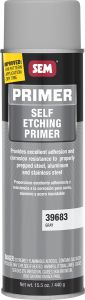 SEM Self Etching Primer - Gray 20 oz Can with 16 oz Fill Aerosol Can 39683