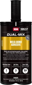 SEM Dual-Mix Weld-Bond Adhesive 7 oz Plastic Cartridge 39537