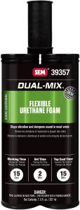 SEM Dual-Mix Flexible Urethane Foam 7 oz Plastic Cartridge 39357