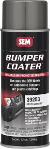 SEM Bumper Coater - Med Titanium Met 16 oz Can with 12 oz Fill Aerosol Can 39253