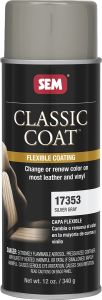 SEM Classic Coat - Silver Gray 16 oz Can with 12 oz Fill Aerosol Can 17353