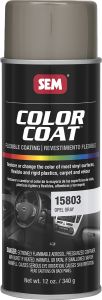 Open Box SEM Color Coat - Opel Gray 16 oz Can with 12 oz Fill Aerosol Can 15803