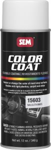 SEM Color Coat - Sailcloth White 16 oz Can with 12 oz Fill Aerosol Can 15603