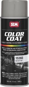 SEM Color Coat - Med Gray 16 oz Can with 12 oz Fill Aerosol Can 15393