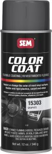 SEM Color Coat - Graphite 16 oz Can with 12 oz Fill Aerosol Can 15303