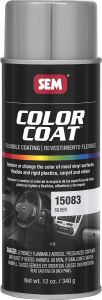 SEM Color Coat - Silver 16 oz Can with 12 oz Fill Aerosol Can 15083