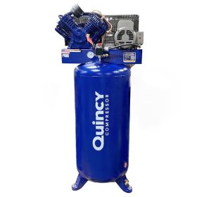 Quincy 5 HP 60 Gallon Two Stage Air Compressor 2V41C60VC