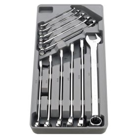 Ingersoll Rand Hand Tools 11 Piece SAE Long Pattern Combination Wrench Set 752058X