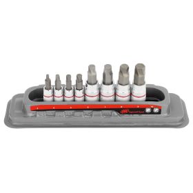 Ingersoll Rand Hand Tools 8 Piece Tech Solutions Metric Bit Socket Set 752041X