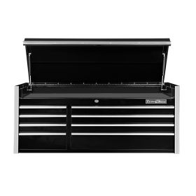 Extreme Tools RX Series 55 In.W x 25 In.D 8 Drawer Top Chest Black  RX552508CHBK