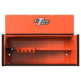 Extreme Tools RX Series 55 In.W x 25 In.D Triple Bank Hutch Orange  RX552501HCORBK