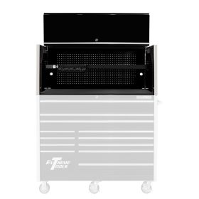 Extreme Tools RX Series 55 In.W X 25 In.W Extreme Power Workstation Hutch Black  RX552501HCBK