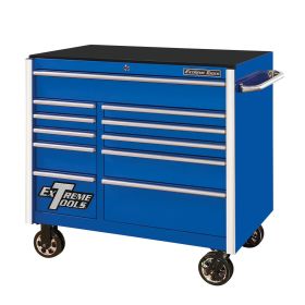 Extreme Tools RX Series 41 In. x 25 In. 11 Drawer Roller Cabinet Blue  RX412511RCBL