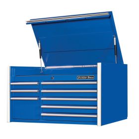 Extreme Tools RX Series 41 In. x 25 In. 8 Drawer Top Chest Blue RX412508CHBL