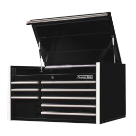 Extreme Tools RX Series 41 In. x 25 In. 8 Drawer Top Chest Black RX412508CHBK
