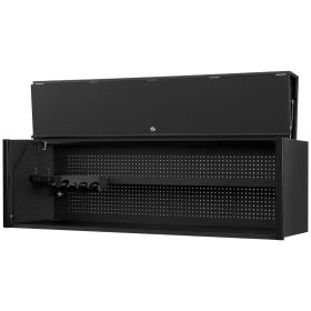 Extreme Tools DX Series 72 In.W x 21 In.D Extreme Power Workstation Hutch Matte Black  DX722101HCMBB