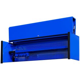 Extreme Tools DX Series 72 In.W x 21 In.D Extreme Power Workstation Hutch Blue  DX722101HCBLBK