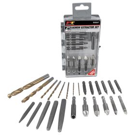 Performance Tool 25 pc. Damaged Screw Extractor W9047