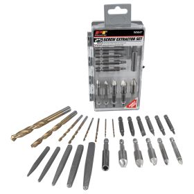 TEMO 12 pc SCREW EXTRACTOR Damaged Broken Bolt Removal SET Kit –