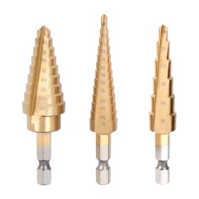 Performance Tool 3 pc. Step Drill Set W9003