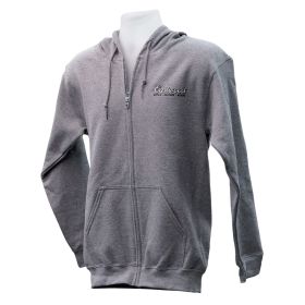 Eastwood Zippered Sweatshirt - Light Gray
