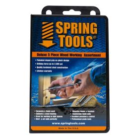 Spring Tools Deluxe 5 Piece Cabinet Makers Set  WWA1105