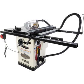 Shop Fox 10 in. Hybrid Table Saw With Riving Knife W1888