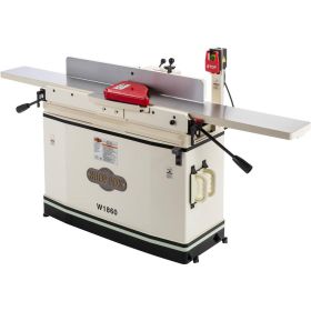 Shop Fox 8 in. x 76 in. Parallelogram Jointer with  Mobile Base W1860