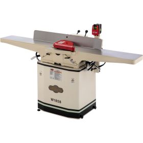 Shop Fox 8 in. Dovetail Jointer with Helical Cutterhead with Mobile Base W1858